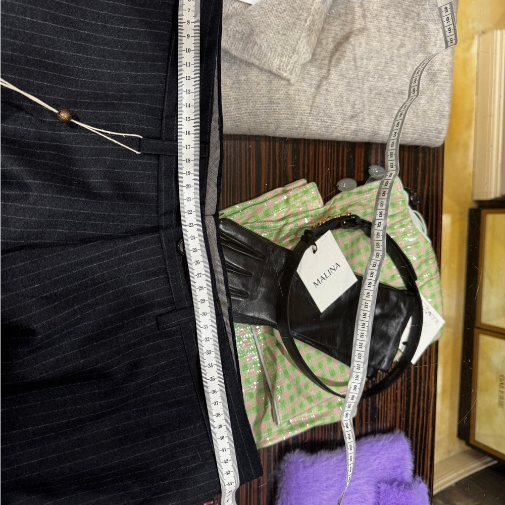 Bertoni Classic Gray Pinstripe Men’s 100% wool suit set Blazer and pants NWT - Picture 13 of 13